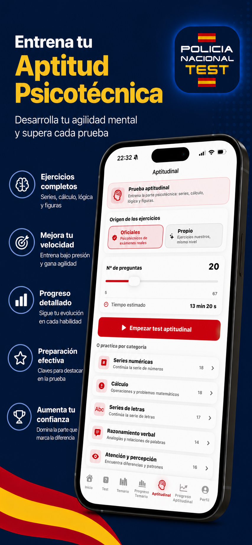 Desarrolla tu aptitud psicotécnica